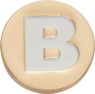 Gold Letter B