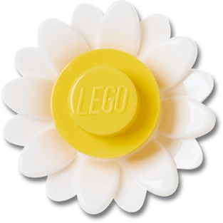 Low Stock LEGO® White Flower