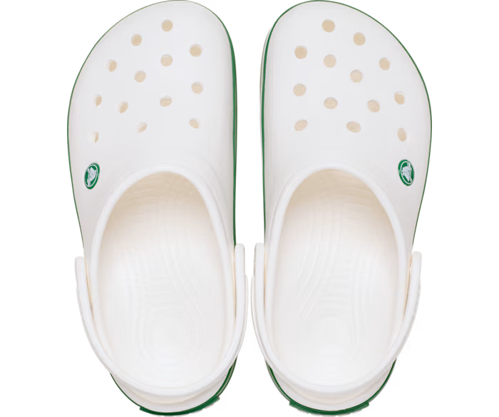 crocs-gallery-color:white / green ivy; color:White / Green Ivy; alt:ALT120; file:11016_1WH-ALT120