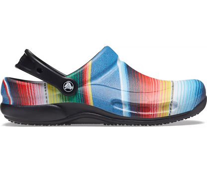 crocs-gallery-color:black / multi stripe; color:Black / Multi Stripe; alt:ALT100; file:204044_0N8-ALT100