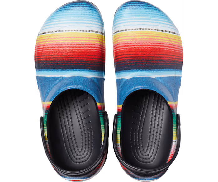 crocs-gallery-color:black / multi stripe; color:Black / Multi Stripe; alt:ALT120; file:204044_0N8-ALT120