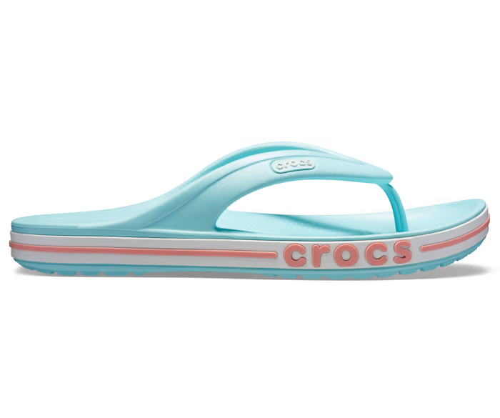 crocs-gallery-color:ice blue / melon; color:Ice Blue / Melon; alt:ALT100; file:205393_4JF-ALT100