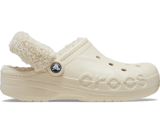 Crocs Baya Lined Fuzz-Strap Clog ALT100