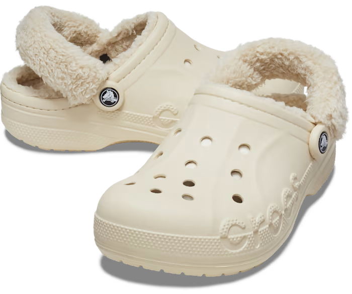 Crocs Baya Lined Fuzz-Strap Clog ALT110
