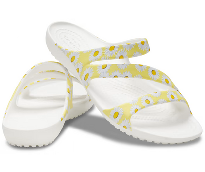 crocs-gallery-color:white / yellow daisy; color:White / Yellow Daisy; alt:ALT110; file:206894_1EX-ALT110