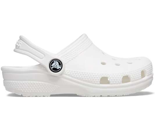 Crocs Toddler Classic Clog - White ALT100