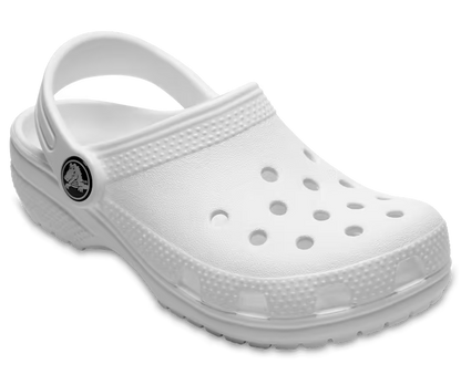 Crocs Kids' Classic Clog - White ALT140