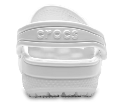 Crocs Kids' Classic Clog - White ALT160