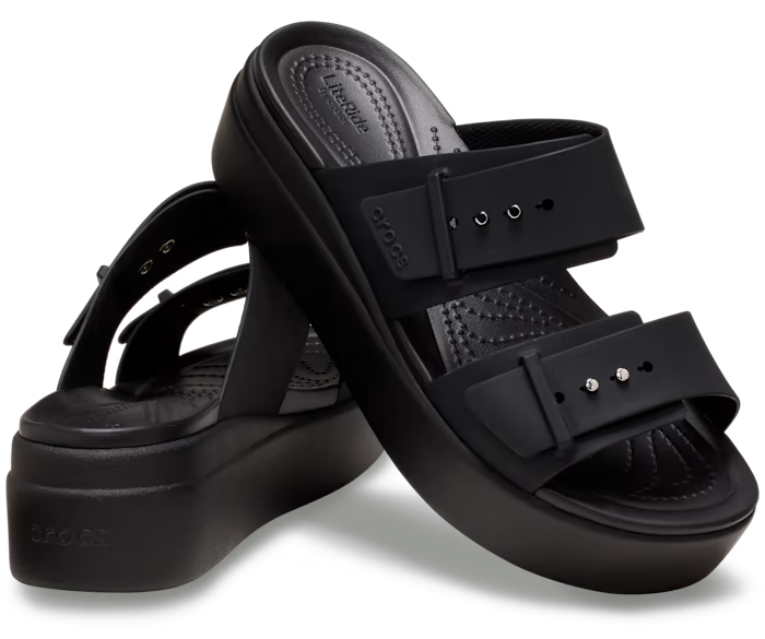 Crocs Brooklyn Buckle Low Wedge Sandal ALT110