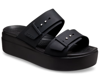 Crocs Brooklyn Buckle Low Wedge Sandal ALT140