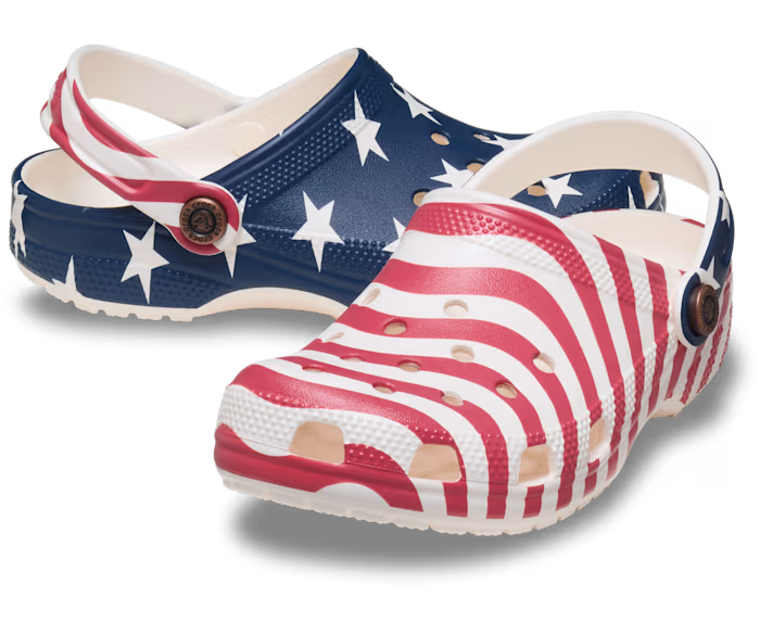 Crocs Kids’ Classic American Flag Clog ALT110