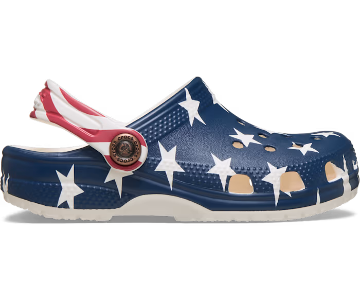 Crocs Toddler Classic American Flag Clog ALT100