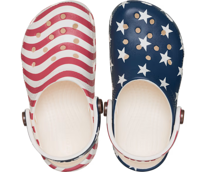 Crocs Toddler Classic American Flag Clog ALT120
