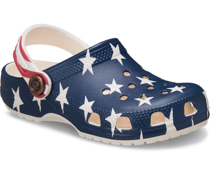Crocs Toddler Classic American Flag Clog ALT140