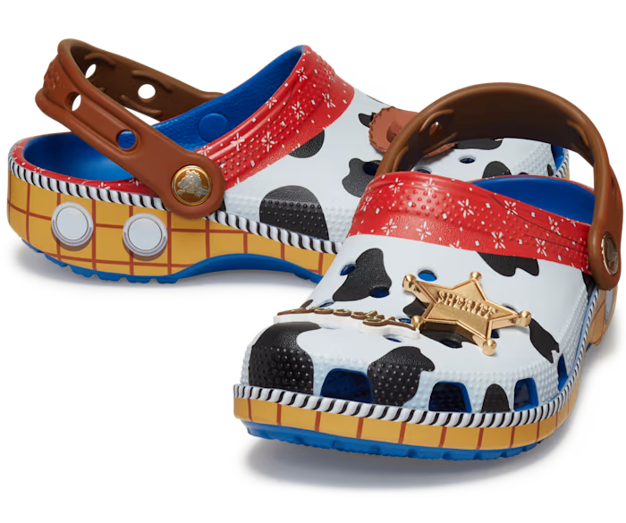 Crocs Kids’ Disney Pixar's Toy Story Sheriff Woody Classic Clog ALT110