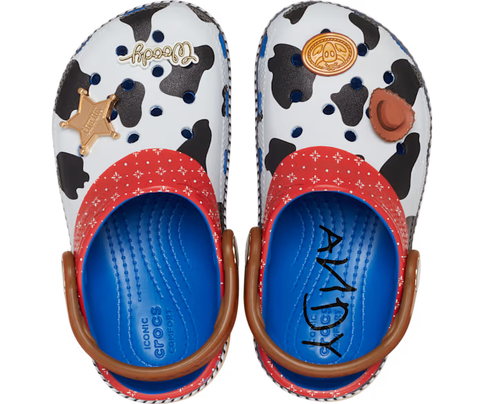 Crocs Toddlers' Disney Pixar's Toy Story Woody Classic Clog ALT120