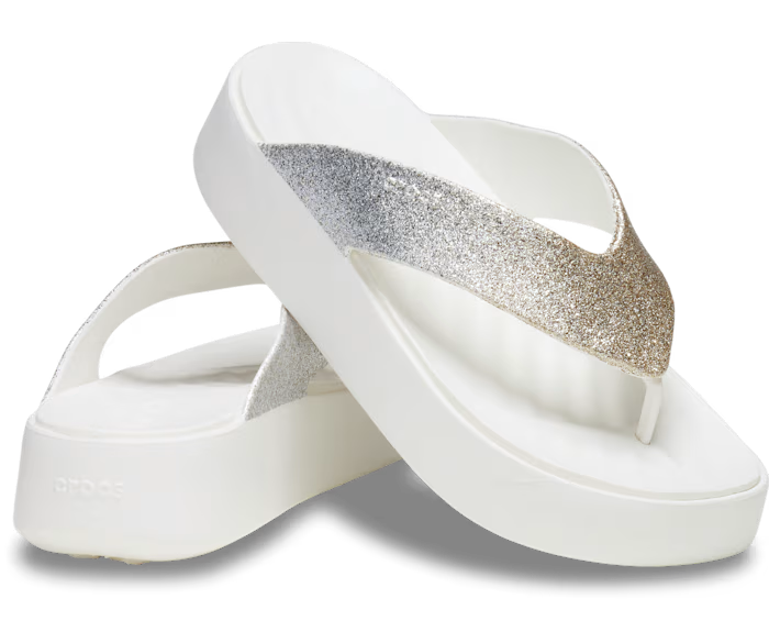 Crocs Getaway Chunky Glitter Platform Flip ALT110