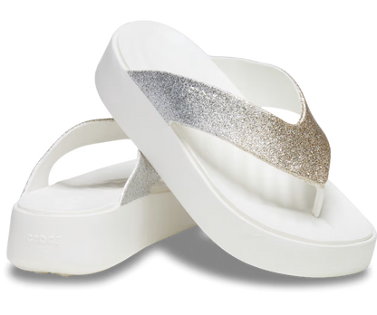 Crocs Getaway Chunky Glitter Platform Flip ALT110
