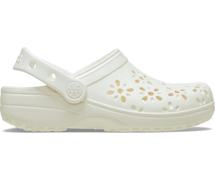 Crocs Kids' Classic Floral Cut-Out Clog ALT100