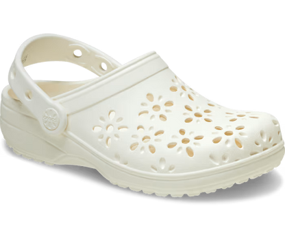 Crocs Kids' Classic Floral Cut-Out Clog ALT140