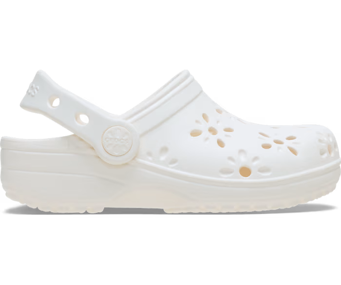 Crocs Toddler Classic Floral Cut-Out Clog ALT100