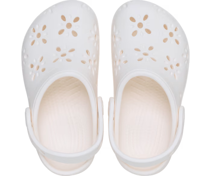 Crocs Toddler Classic Floral Cut-Out Clog ALT120