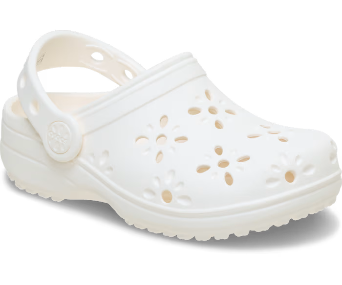 Crocs Toddler Classic Floral Cut-Out Clog ALT140
