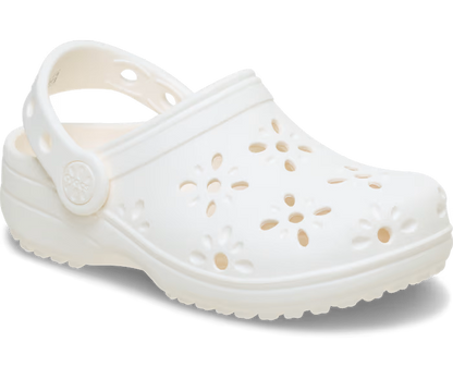 Crocs Toddler Classic Floral Cut-Out Clog ALT140