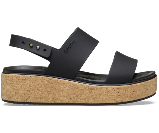 Crocs Brooklyn Low Wedge Cork Sandal ALT100