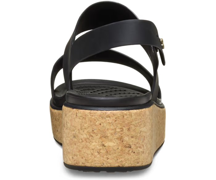 Crocs Brooklyn Low Wedge Cork Sandal ALT160