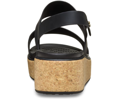 Crocs Brooklyn Low Wedge Cork Sandal ALT160