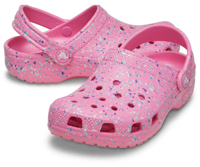crocs-gallery-color:pink lemonade/multi; color:Pink Lemonade/Multi; alt:ALT110; file:211169_6SO-ALT110