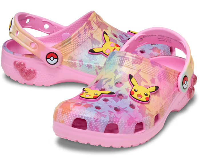 Crocs Kids' Pokémon Pikachu Classic Clog ALT110