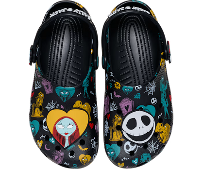 Crocs Disney Tim Burton's The Nightmare Before Christmas Jack and Sally Classic Clog ALT100