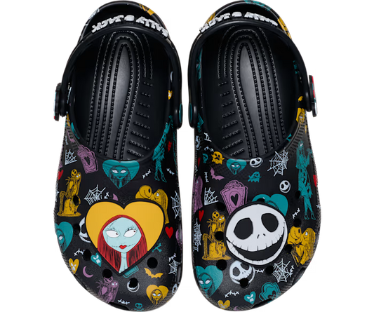 Crocs Disney Tim Burton's The Nightmare Before Christmas Jack and Sally Classic Clog ALT100