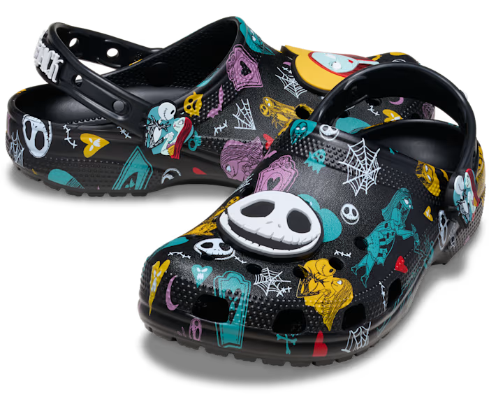 Crocs Disney Tim Burton's The Nightmare Before Christmas Jack and Sally Classic Clog ALT110
