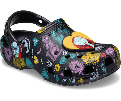 Crocs Toddlers’ Disney Tim Burton's The Nightmare Before Christmas Jack and Sally Classic Clog ALT140