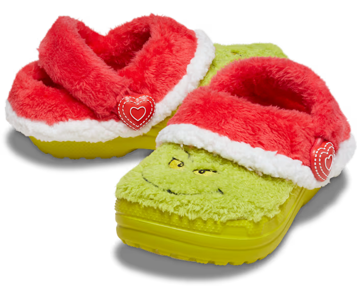 Crocs Kid's The Grinch Classic Lined Clog ALT110