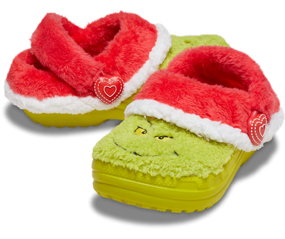 Crocs Kid's The Grinch Classic Lined Clog ALT110
