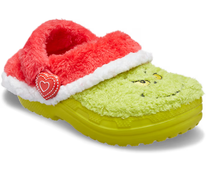 Crocs Kid's The Grinch Classic Lined Clog ALT140