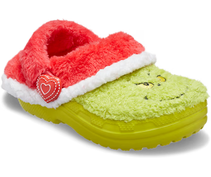 Crocs Kid's The Grinch Classic Lined Clog ALT140