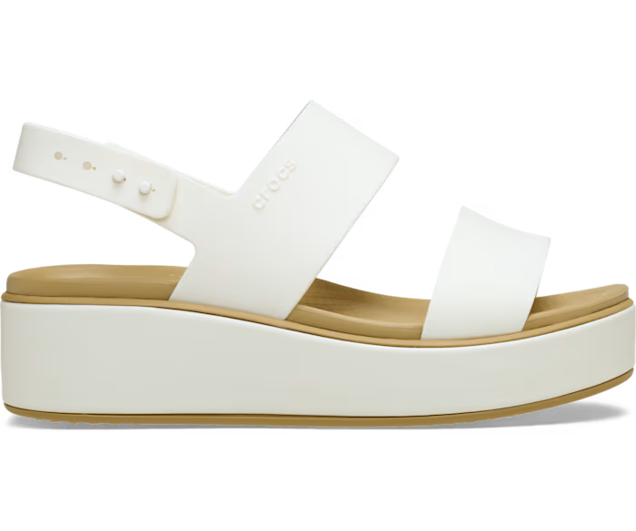 Crocs Brooklyn Low Wedge Matte Wrap Sandal ALT100