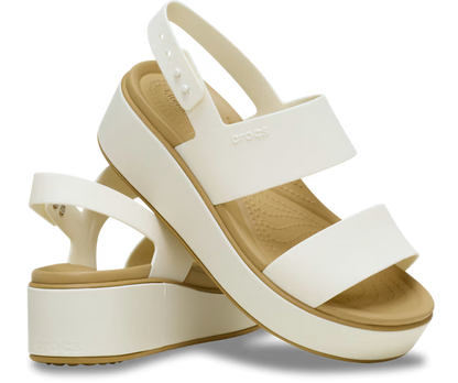 Crocs Brooklyn Low Wedge Matte Wrap Sandal ALT110