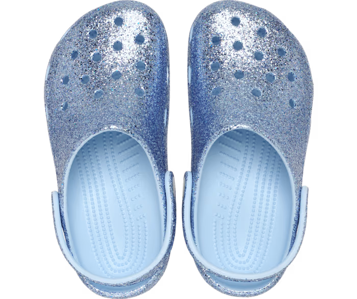 Crocs Kids' Classic Chunky Glitter Clog ALT120
