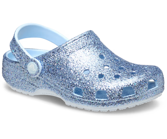 Crocs Kids' Classic Chunky Glitter Clog ALT140