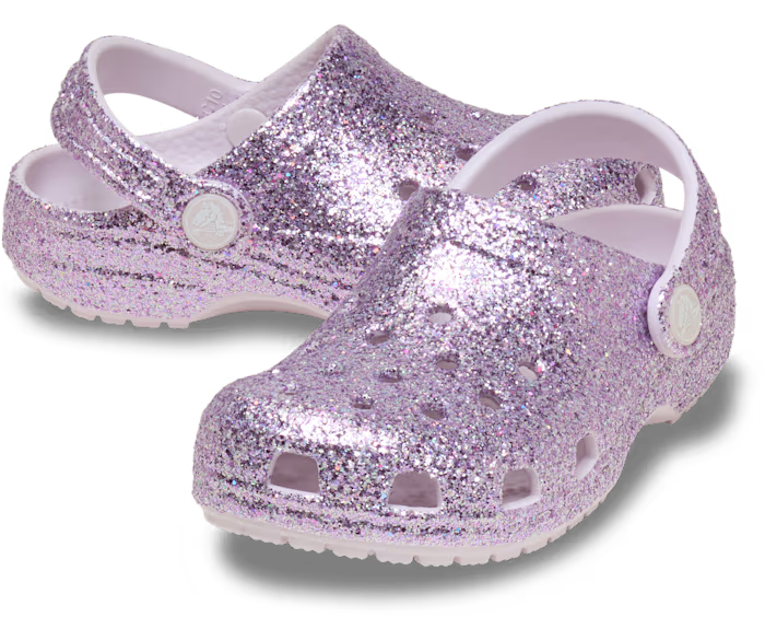 Crocs Toddler Classic Chunky Glitter Clog ALT110