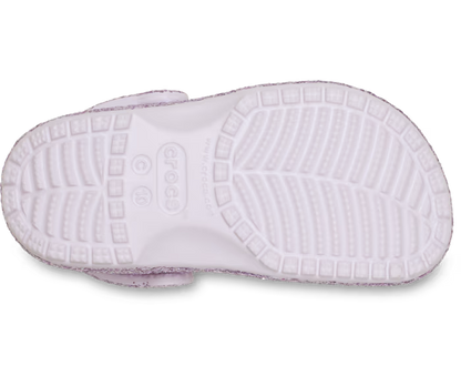 Crocs Toddler Classic Chunky Glitter Clog ALT130
