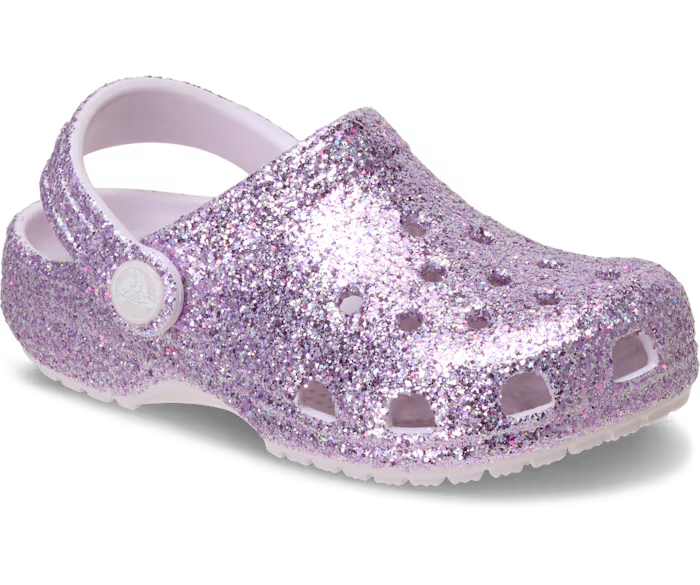 Crocs Toddler Classic Chunky Glitter Clog ALT140