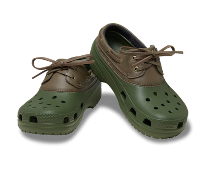 crocs-gallery-color:army green / walnut; color:Army Green / Walnut; alt:ALT110; file:212022_38V-ALT110