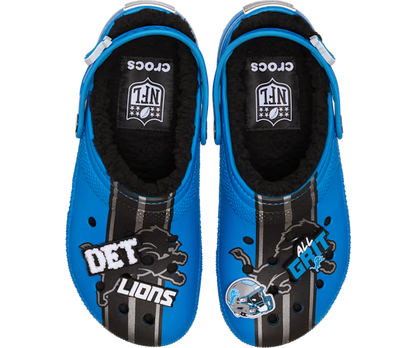 Crocs NFL Detroit Lions Classic Lined Clog ALT100